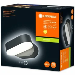 Luminaires Ledvance Applique murale d'extérieur LEDVANCE ENDURA Noir, 1 lumière