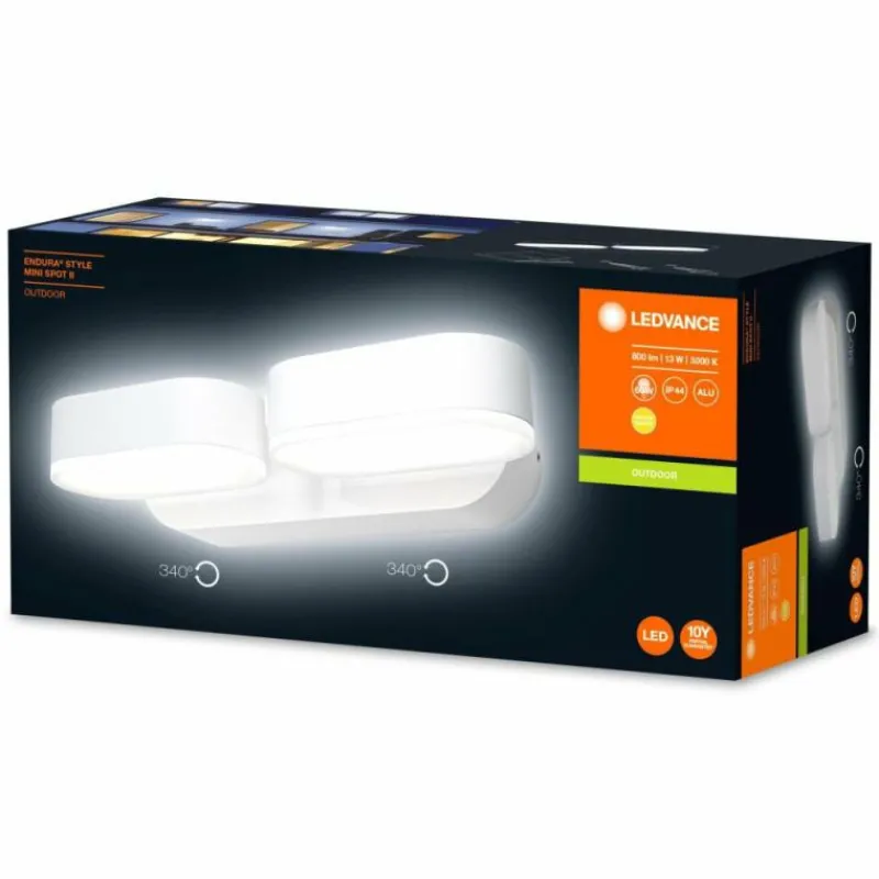 Luminaires Ledvance Applique murale d'extérieur LEDVANCE ENDURA Noir, 1 lumière