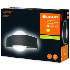 Luminaires Ledvance Applique murale d'extérieur LEDVANCE ENDURA Noir, 1 lumière