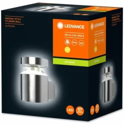 Luminaires Ledvance Applique murale d'extérieur LEDVANCE ENDURA Acier inoxydable, 1 lumière
