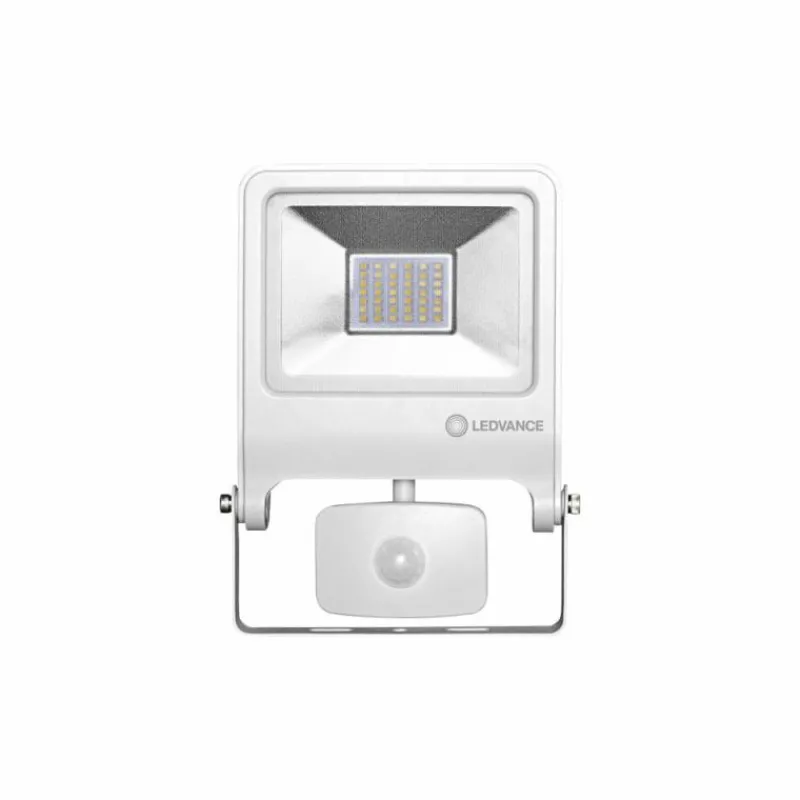 Luminaires Ledvance Applique murale d'extérieur LEDVANCE POLYBAR Blanc, 1 lumière, Détecteur de mouvement