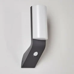 hofstein Applique murale d'extérieur Porus LED Anthracite, 1 lumière, Détecteur de mouvement