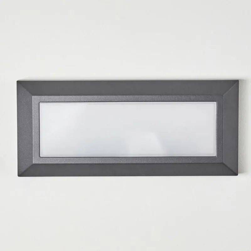 hofstein Applique murale d'extérieur Alkmaar LED Anthracite, 1 lumière