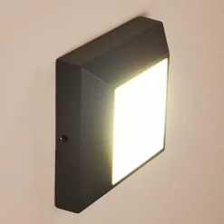 hofstein Applique murale d'extérieur Alkmaar LED Anthracite, 1 lumière