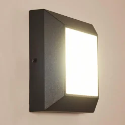 hofstein Applique murale d'extérieur Alkmaar LED Anthracite, 1 lumière