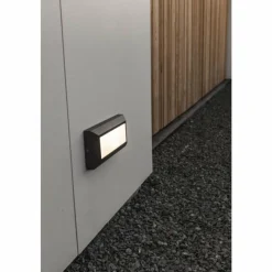 Luminaires Lutec Applique murale d'extérieur Lutec HELENA Anthracite, 1 lumière