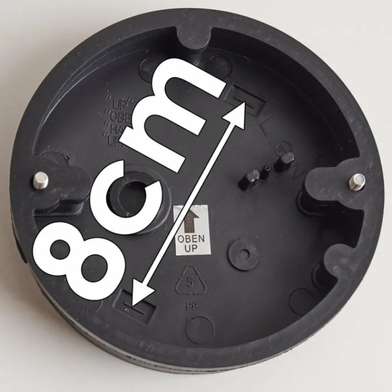 hofstein Applique murale d'extérieur Olsfors Rouille, Noir, 1 lumière