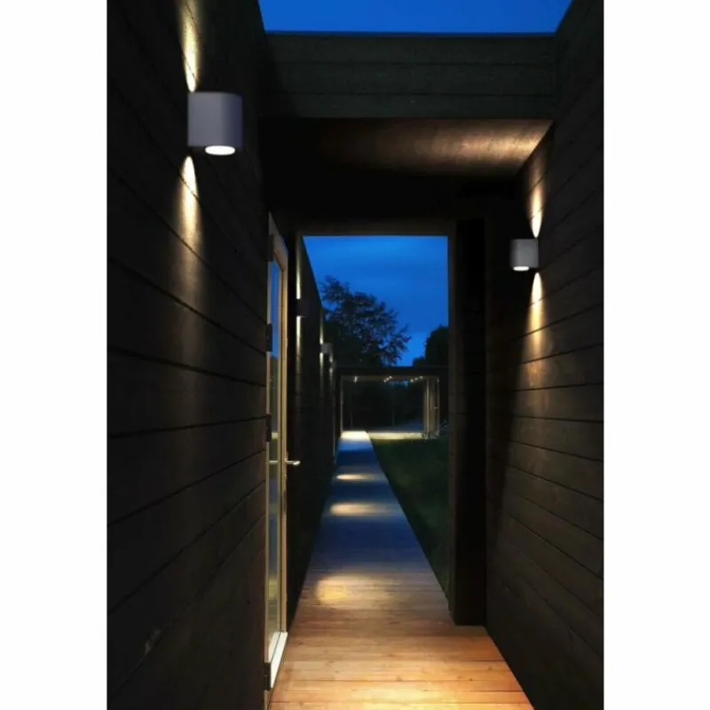 Luminaires Nordlux Applique murale d'extérieur Nordlux CANTO LED Gris, 2 lumières