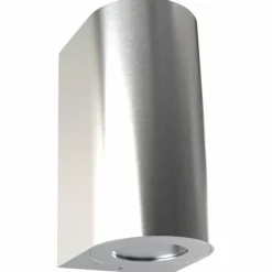 Luminaires Nordlux Applique murale d'extérieur Nordlux CANTO Acier inoxydable, 2 lumières