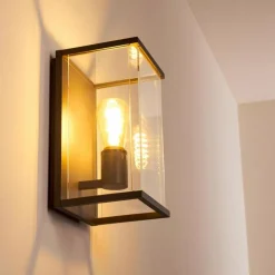 hofstein Applique murale d'extérieur Faroer Anthracite, 1 lumière