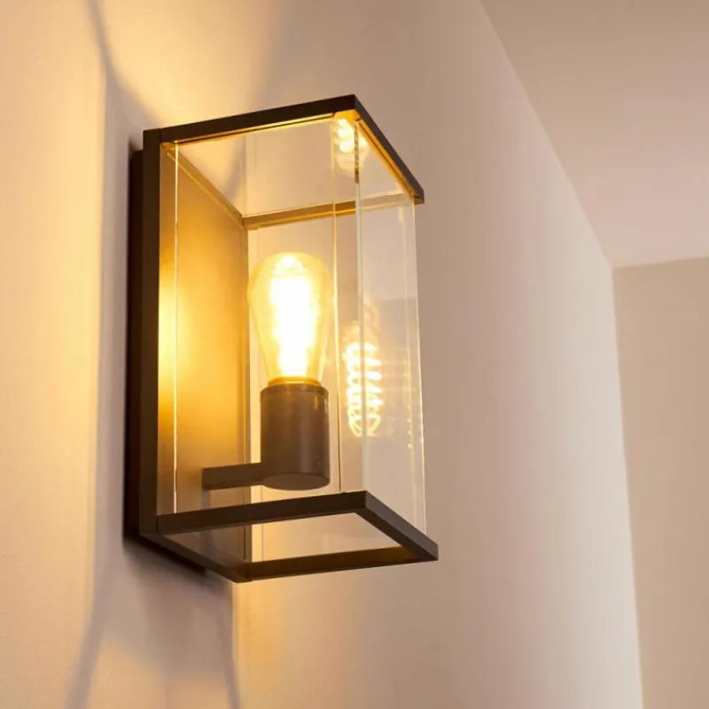 hofstein Applique murale d'extérieur Faroer Anthracite, 1 lumière