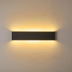 hofstein Applique murale d'extérieur Tinglev Anthracite, 2 lumières