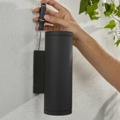 Luminaires Philips Applique murale d'extérieur Philips Hue Ambiance White & Color Appear LED Noir, 2 lumières, Changeur de couleurs