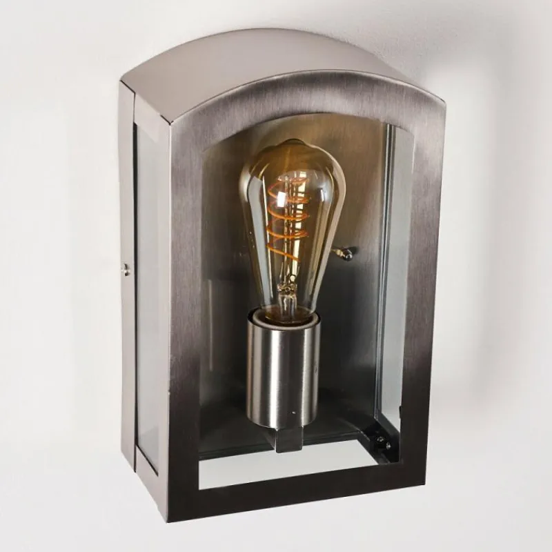 hofstein Applique murale d'extérieur Chipola Acier inoxydable, 1 lumière