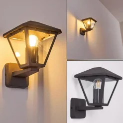 hofstein Applique murale d'extérieur Malmberget Transparent, 1 lumière