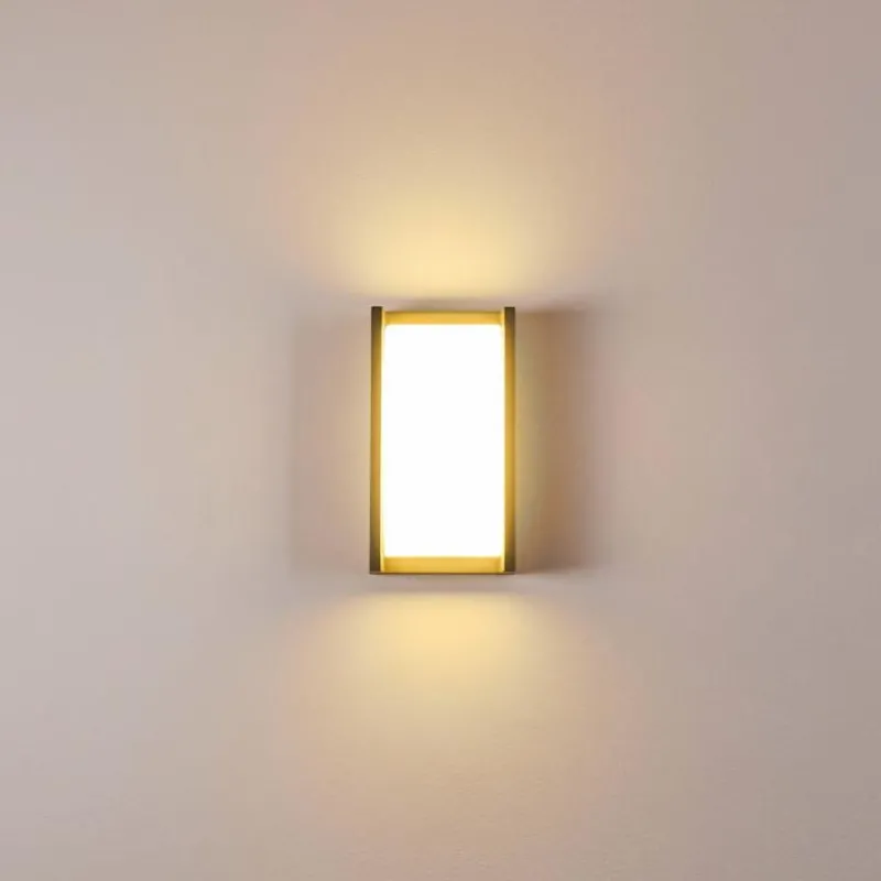 hofstein Applique murale d'extérieur Torhamn LED Anthracite, 1 lumière