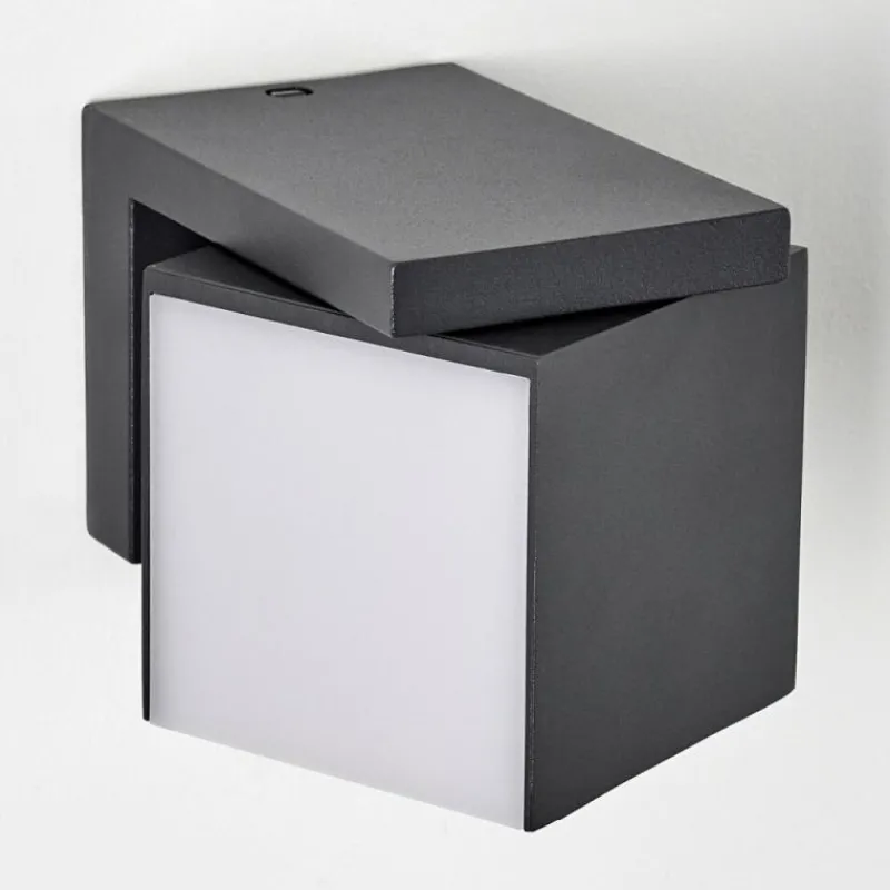 hofstein Applique murale d'extérieur Swanek LED Anthracite, 1 lumière