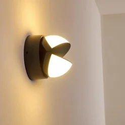 hofstein Applique murale d'extérieur Alghero LED Anthracite, 2 lumières