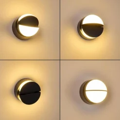 hofstein Applique murale d'extérieur Alghero LED Anthracite, 2 lumières