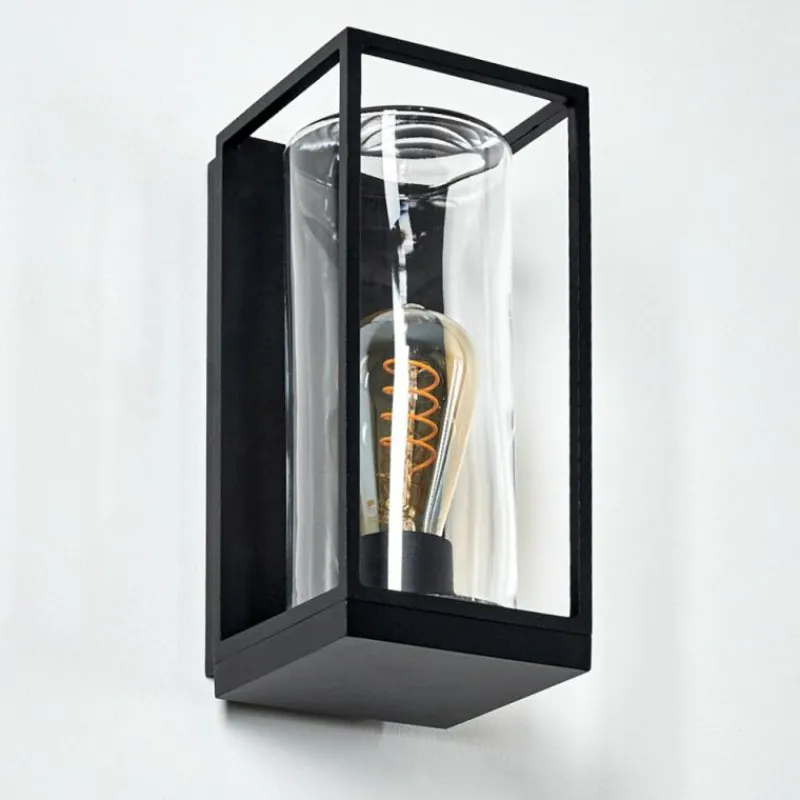 hofstein Applique murale d'extérieur Palanga Noir, 1 lumière