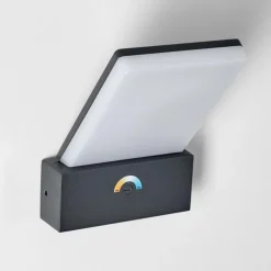 hofstein Applique murale d'extérieur Heraklion LED Anthracite, 1 lumière