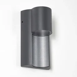 hofstein Applique murale d'extérieur Bormio Gris, Argenté, 1 lumière