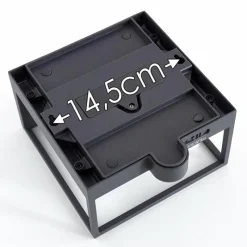 hofstein Applique murale d'extérieur Lansing LED Anthracite, 1 lumière, Détecteur de mouvement