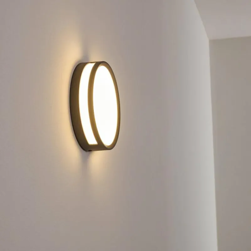 hofstein Applique murale d'extérieur Chiavari LED Anthracite, 1 lumière