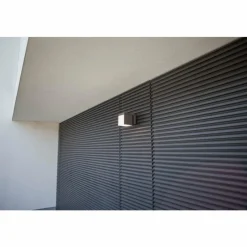 Luminaires Lutec Applique murale d'extérieur Lutec Cuba LED Anthracite, 1 lumière