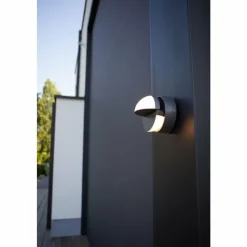Luminaires Lutec Applique murale d'extérieur Lutec Eklips LED Anthracite, 2 lumières