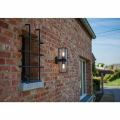 Luminaires Lutec Applique murale d'extérieur Lutec Flair Anthracite, 2 lumières