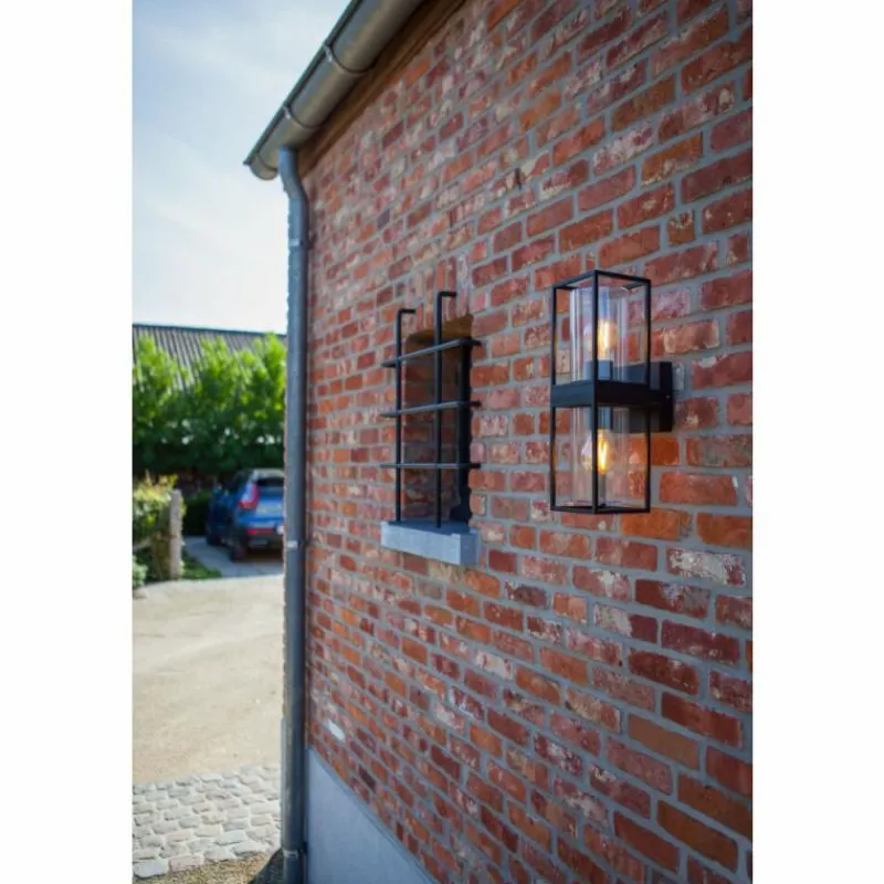 Luminaires Lutec Applique murale d'extérieur Lutec Flair Anthracite, 2 lumières