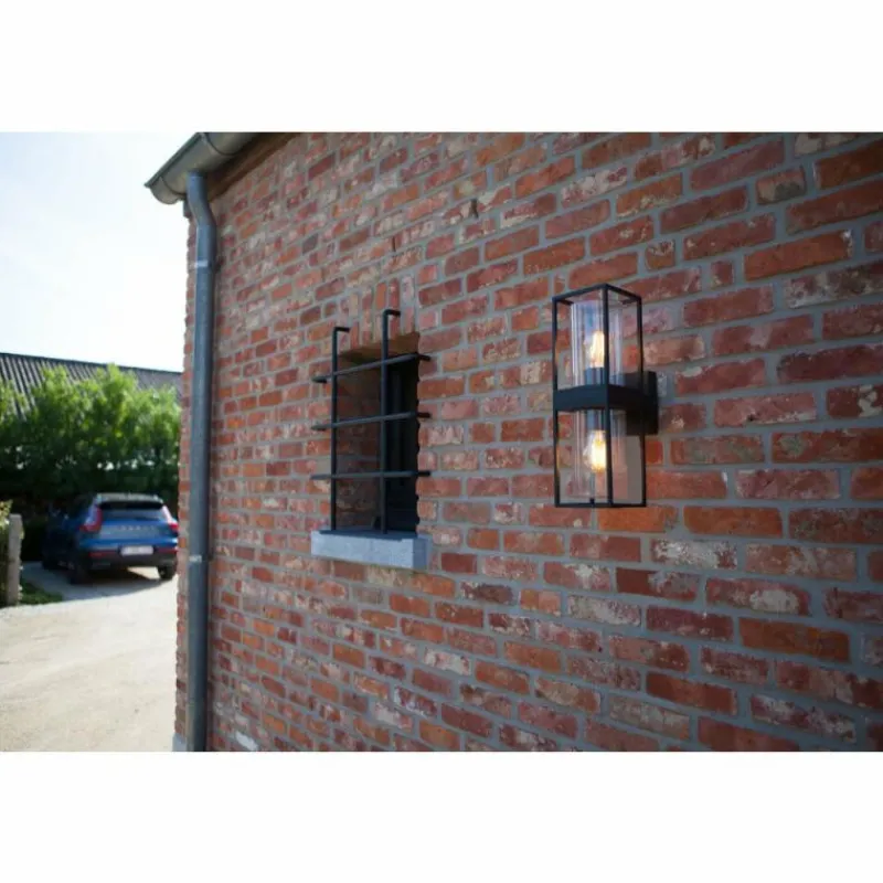Luminaires Lutec Applique murale d'extérieur Lutec Flair Anthracite, 2 lumières