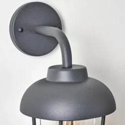 Luminaires Rustiques-hofstein Applique murale d'extérieur Poznan Gris, 1 lumière