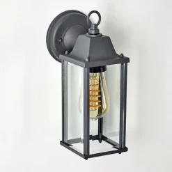 Luminaires Rustiques-hofstein Applique murale d'extérieur Hialeah Anthracite, 1 lumière