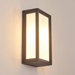 hofstein Applique murale d'extérieur Montreux LED Anthracite, 1 lumière