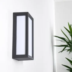 hofstein Applique murale d'extérieur Montreux LED Anthracite, 1 lumière