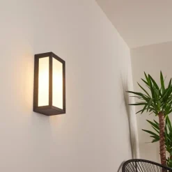 hofstein Applique murale d'extérieur Montreux LED Anthracite, 1 lumière