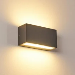 hofstein Applique murale d'extérieur Duluth LED Anthracite, 1 lumière