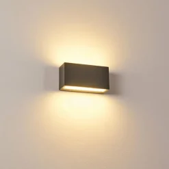 hofstein Applique murale d'extérieur Duluth LED Anthracite, 1 lumière