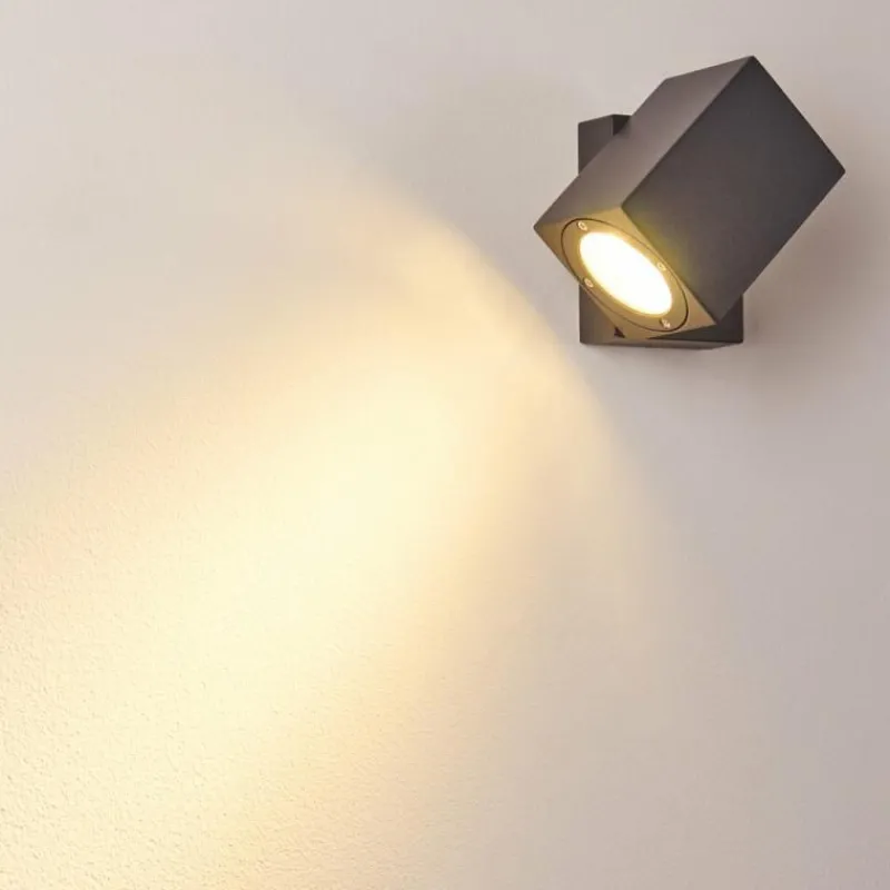hofstein Applique murale d'extérieur Bregenz LED Anthracite, 1 lumière