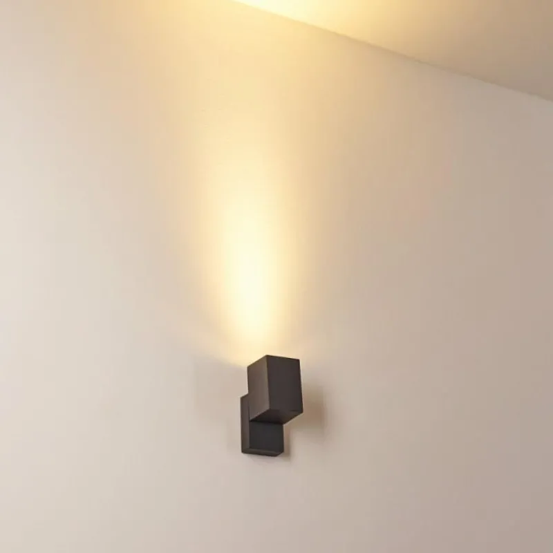 hofstein Applique murale d'extérieur Bregenz LED Anthracite, 1 lumière