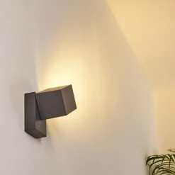 hofstein Applique murale d'extérieur Bregenz LED Anthracite, 1 lumière