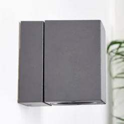 hofstein Applique murale d'extérieur Bregenz LED Anthracite, 1 lumière