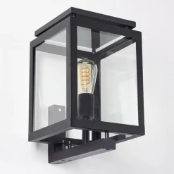 Luminaires Rustiques-hofstein Applique murale d'extérieur Greensboro Noir, 1 lumière