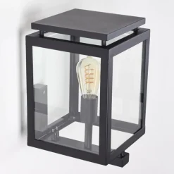 Luminaires Rustiques-hofstein Applique murale d'extérieur Greensboro Noir, 1 lumière