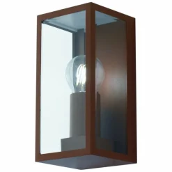 Luminaires Lutec Applique murale d'extérieur Lutec Mondrian Bronze, 1 lumière