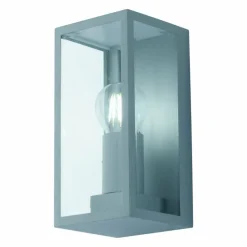 Luminaires Lutec Applique murale d'extérieur Lutec Mondrian Argenté, 1 lumière