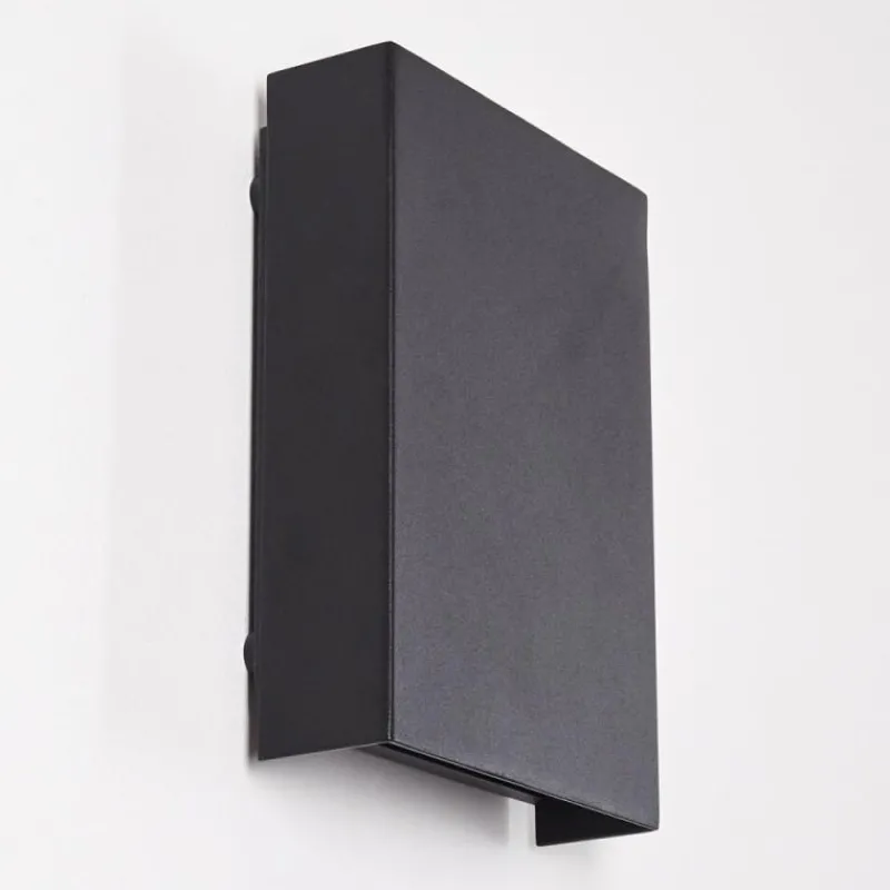 hofstein Applique murale d'extérieur Benin LED Noir, 2 lumières