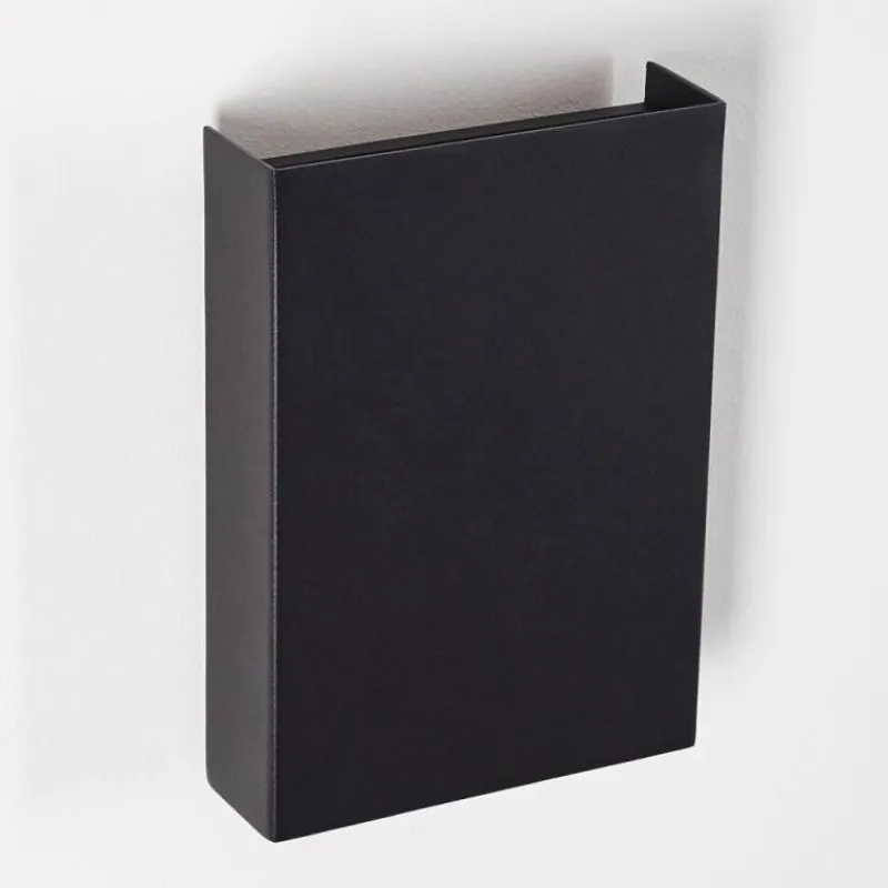 hofstein Applique murale d'extérieur Benin LED Noir, 2 lumières